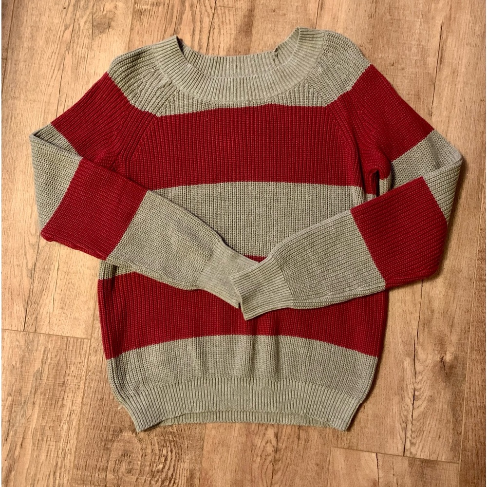 NWT! BCBGeneration Striped Crewneck Sweater Size XS